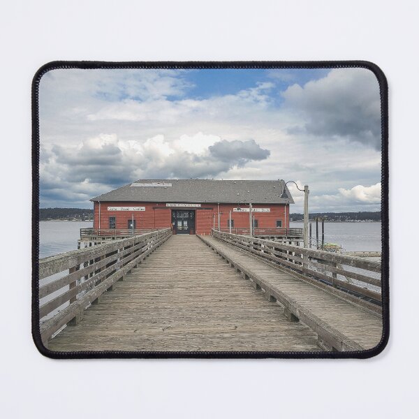 Item preview, Coupeville Washington Historic Red Wharf designed and sold by SeaChangeDesign.