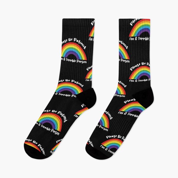 Item preview, Please Be Patient, I'm A Terrible Person-funny Design for gays designed and sold by Anoirshop ⭐⭐⭐⭐⭐.