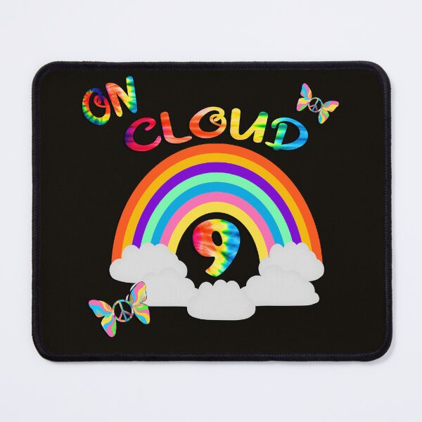 Item preview, Retro Colours On Cloud Nine Peace Love Rainbow designed and sold by tamdevo1.