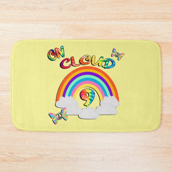 Item preview, Retro Colours On Cloud Nine Peace Love Rainbow designed and sold by tamdevo1.