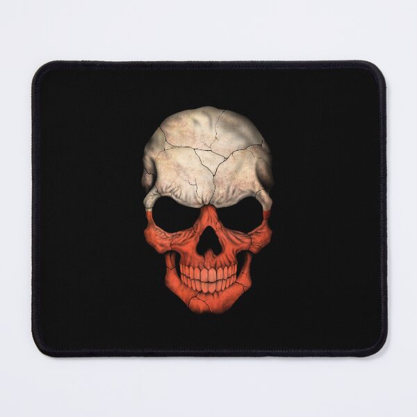 Item preview, Polish Flag Skull designed and sold by JeffBartels.