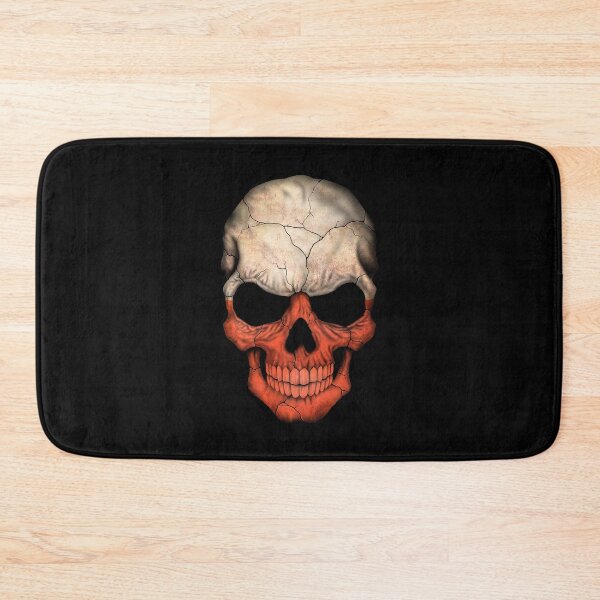 Item preview, Polish Flag Skull designed and sold by JeffBartels.