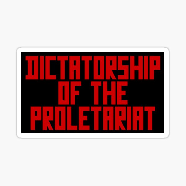 Artikel-Vorschau von Diktatur des Proletariats, designt und verkauft von Domain of the Public.