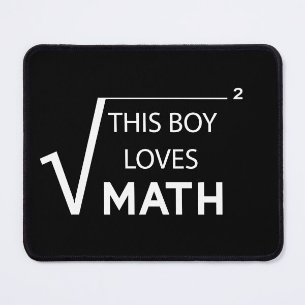 Item preview, This Boy loves Math - math teacher designed and sold by Raiko-art.