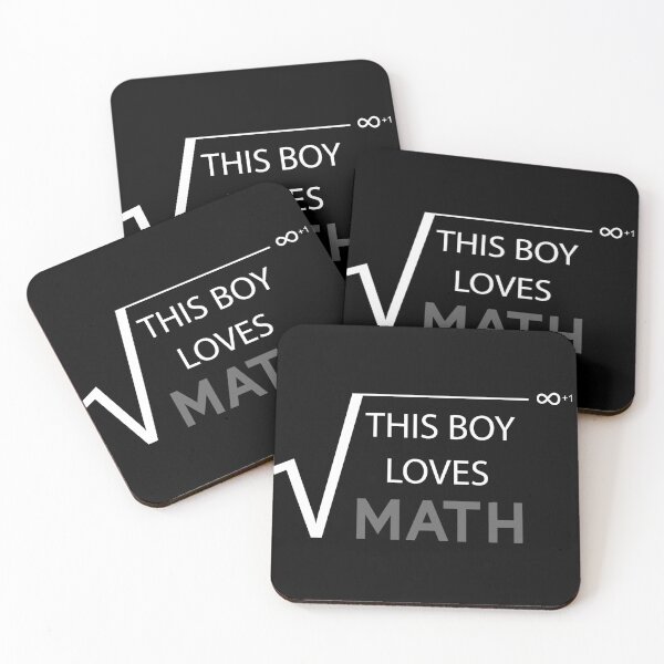 Item preview, This Boy loves Math - math teacher designed and sold by Raiko-art.