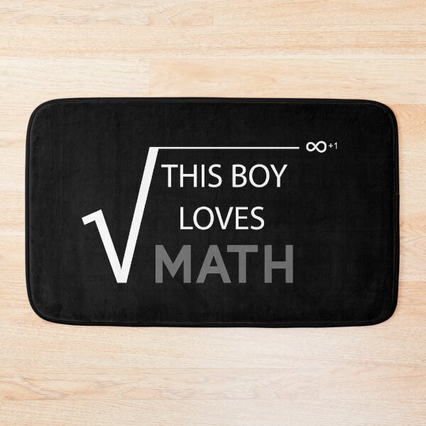 Item preview, This Boy loves Math - math teacher designed and sold by Raiko-art.