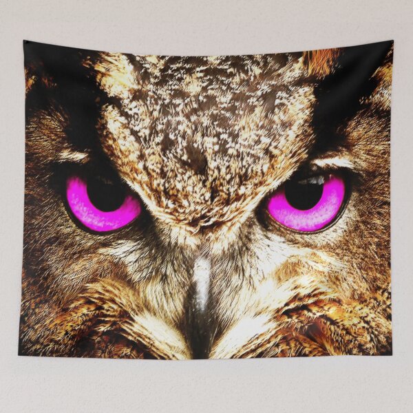 Item preview, pink owl eyes designed and sold by Tiziza.