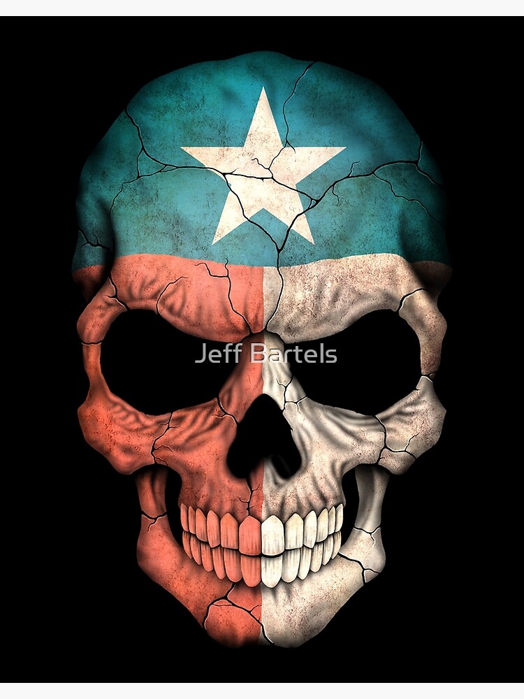 Chaotic Argentine Flag Splatter Skull Poster for Sale by jeff bartels