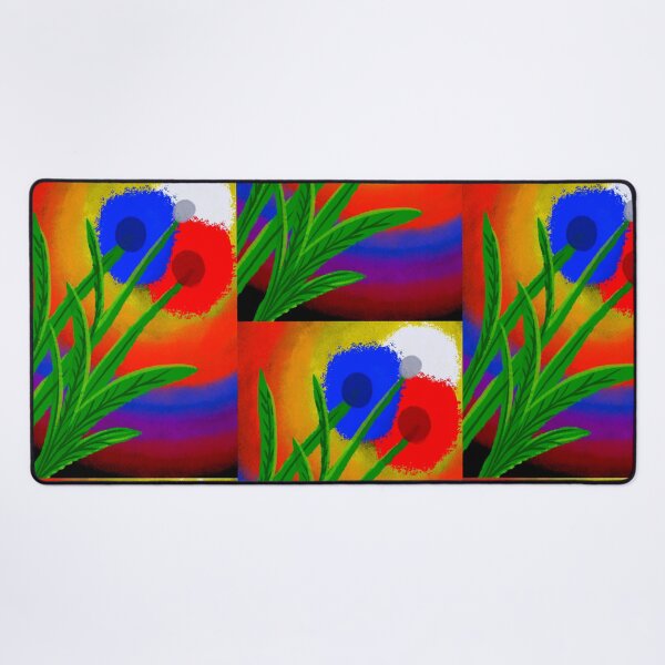 Item preview, Abstract Minimalistic Flowers designed and sold by nickardi.