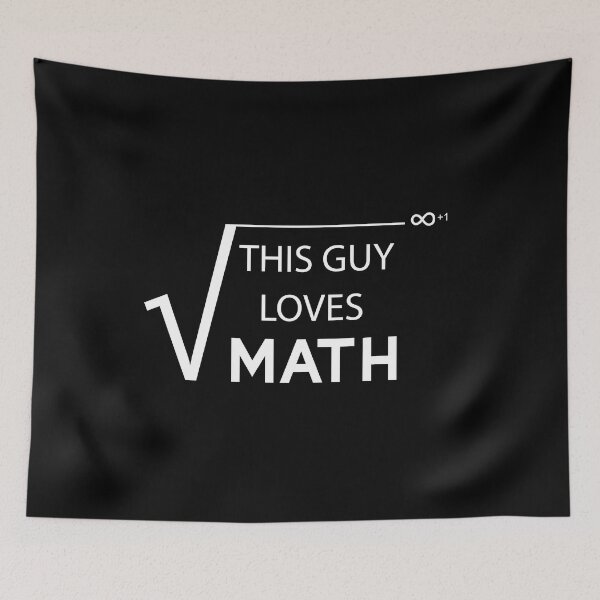 Item preview, This Guy loves Math - math teacher designed and sold by Raiko-art.