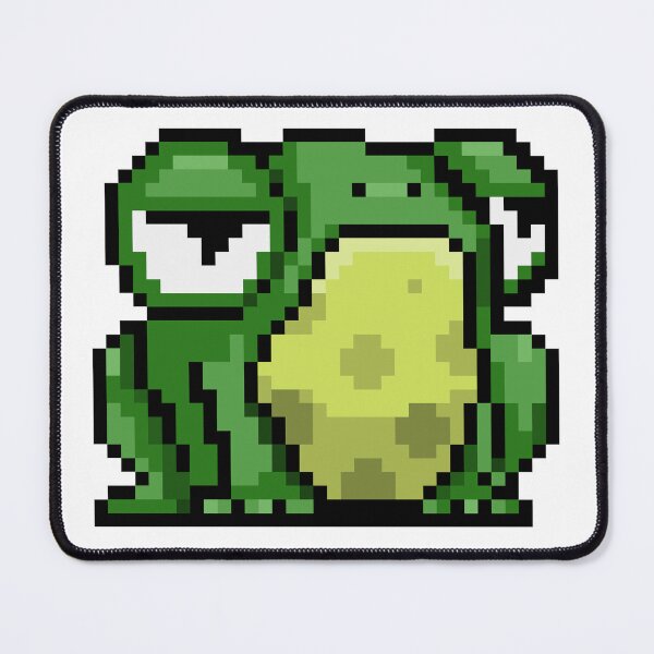 Item preview, Apathy Frog Pixel Art designed and sold by BlankSpace Publications.