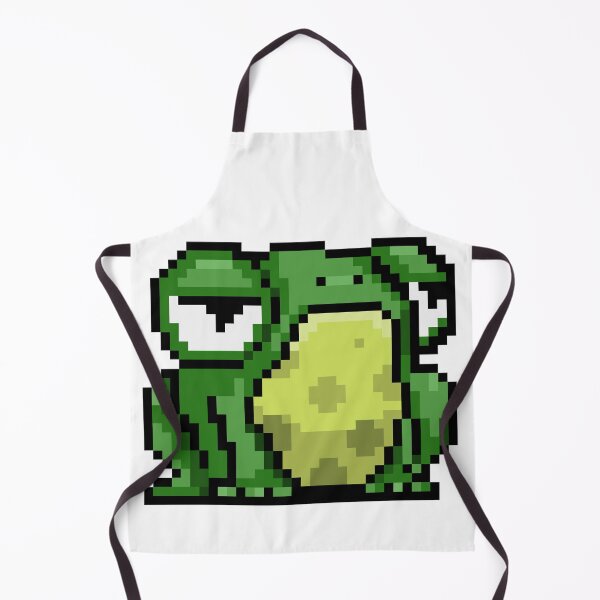 Item preview, Apathy Frog Pixel Art designed and sold by BlankSpace Publications.