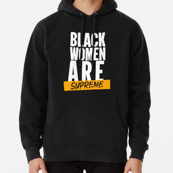 Shop Supreme Black Sweatshirts Hoodies For Women