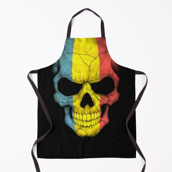 Item preview, Romanian Flag Skull designed and sold by JeffBartels.