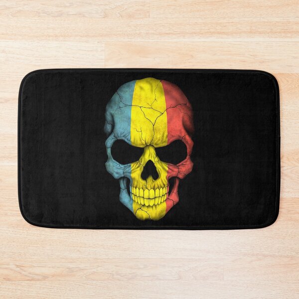Item preview, Romanian Flag Skull designed and sold by JeffBartels.