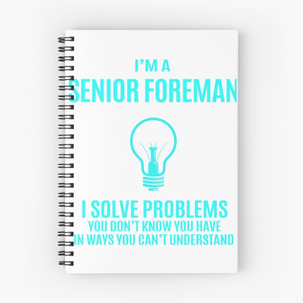 Item preview, Senior Foreman - I Solve Problems Job Gift designed and sold by melissaval2.