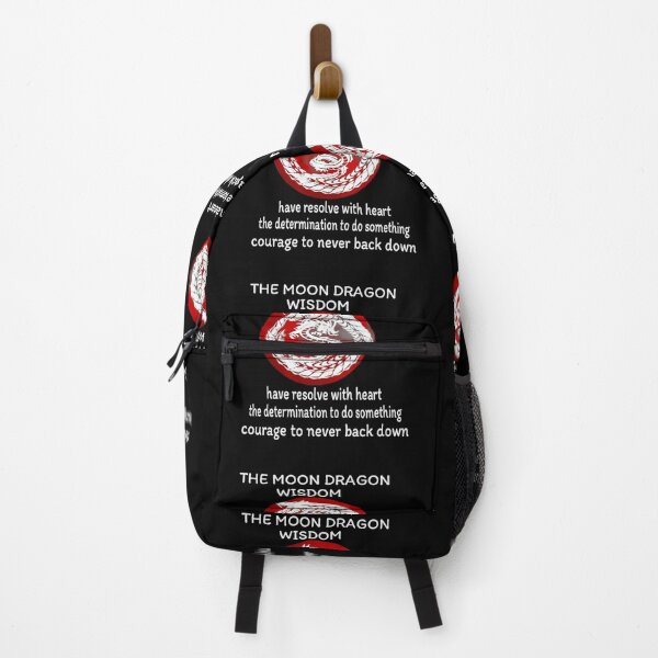 Item preview, THE MOON DRAGON WISDOM - UNIQUE GRAPHIC QUOTE DESIGN designed and sold by RJ-LORD.