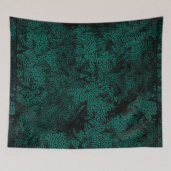 Item preview, Single Line Squiggle - Blue - designed and sold by Xernition.