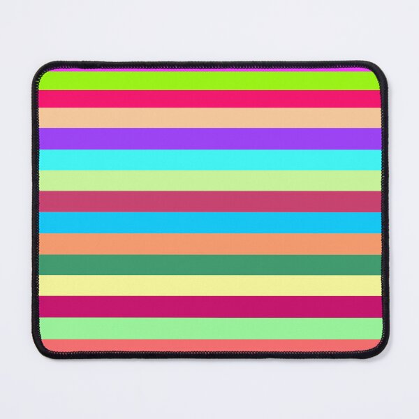 Item preview, Horizontal stripes in webhex palette designed and sold by Becky Hunter.