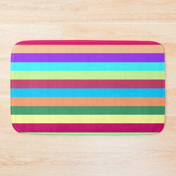 Item preview, Horizontal stripes in webhex palette designed and sold by Becky Hunter.