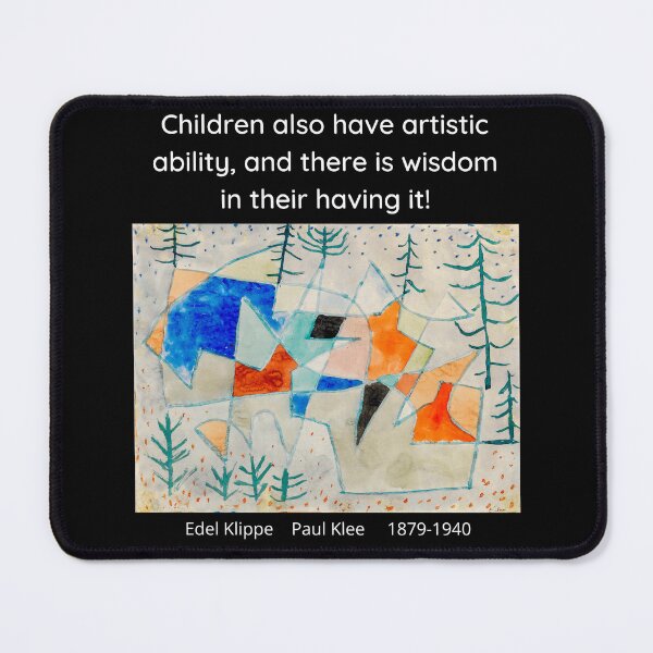 Item preview, Paul Klee, Edel Klippe, 1933 (dark) designed and sold by Michael Dietrich.