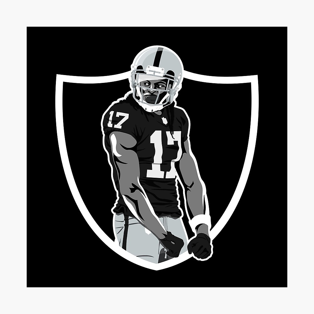 Davante Adams Alternate Jersey Art Board Print for Sale by designsheaven