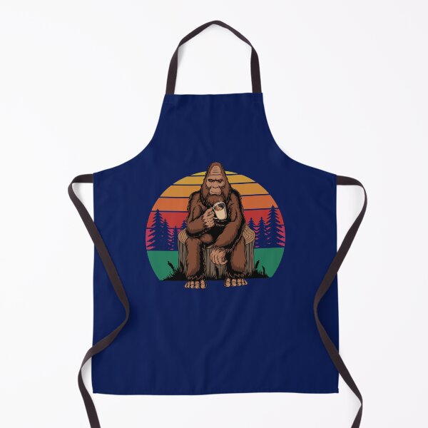 Item preview, Bigfoot Drinking Coffee-gift idea for Bigfoot lovers designed and sold by BRtisticDesigns.