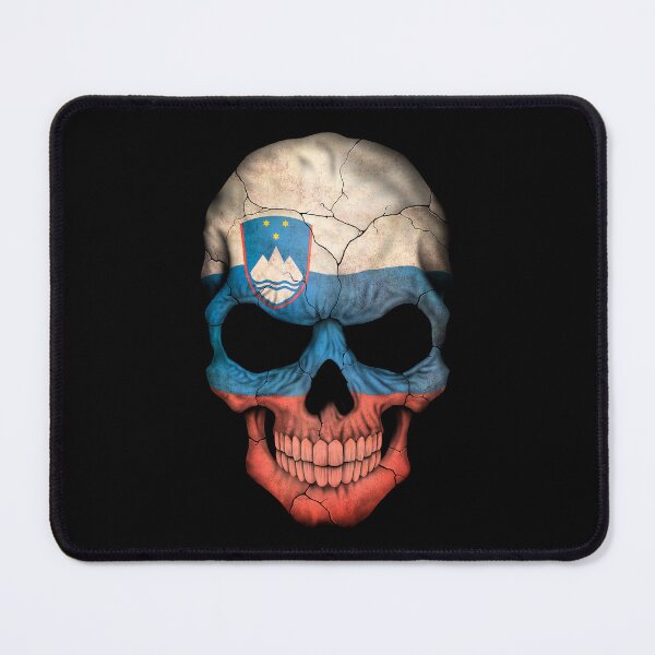 Item preview, Slovenian Flag Skull designed and sold by JeffBartels.