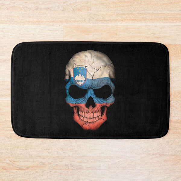 Item preview, Slovenian Flag Skull designed and sold by JeffBartels.
