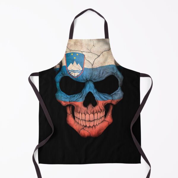 Item preview, Slovenian Flag Skull designed and sold by JeffBartels.