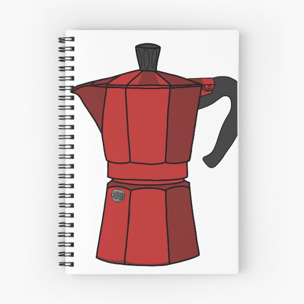 Item preview, Red cafetera designed and sold by thirdearprints.