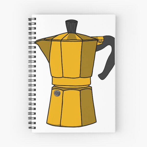 Item preview, Yellow cafetera designed and sold by thirdearprints.