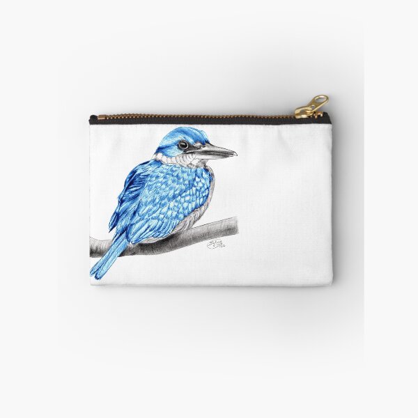 Item preview, White-collared Kingfisher - colorized version designed and sold by SylvieG18.