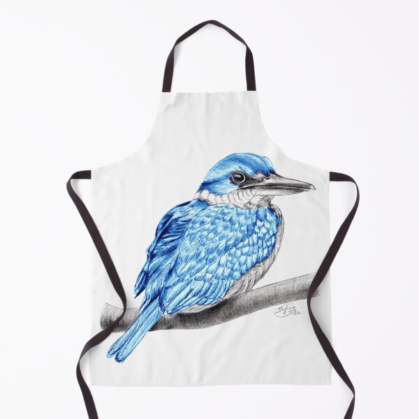 Item preview, White-collared Kingfisher - colorized version designed and sold by SylvieG18.