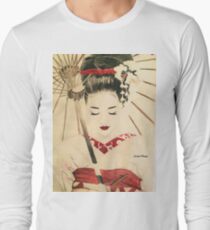 Geisha Langarmshirt