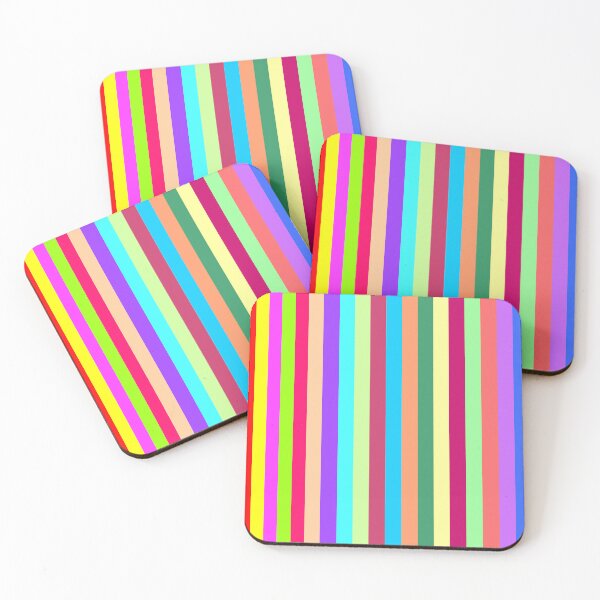 Item preview, Vertical stripes in webhex palette designed and sold by Becky Hunter.