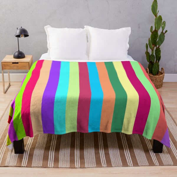 Item preview, Vertical stripes in webhex palette designed and sold by Becky Hunter.