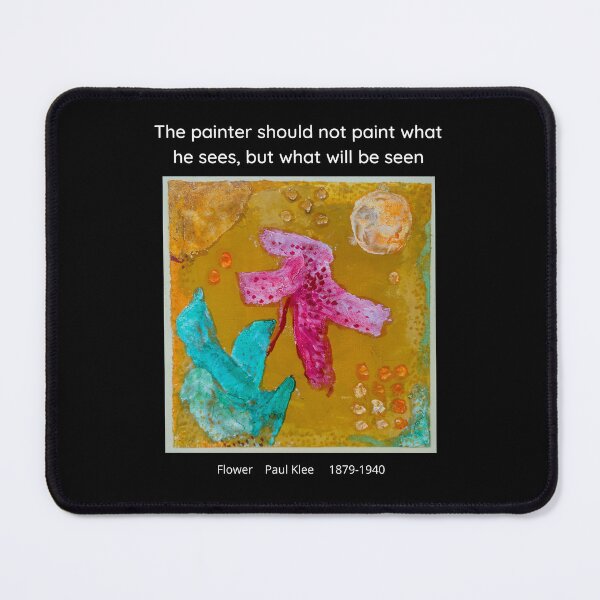 Item preview, Paul Klee, Blüte, Flower 1931 (dark) designed and sold by Michael Dietrich.