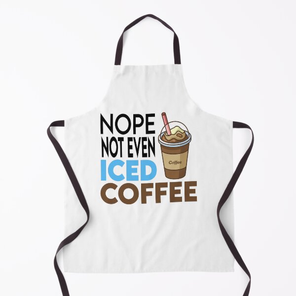 Item preview, No Not Even Iced Coffee Ramadan designed and sold by Cupsofdreams.
