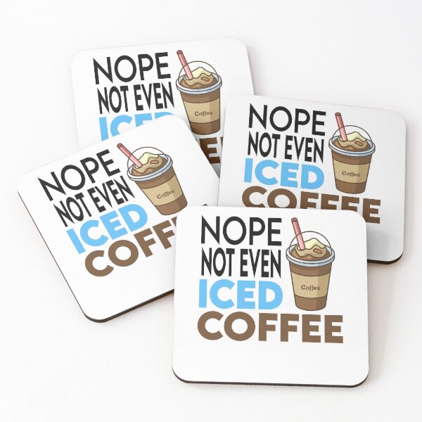 Item preview, No Not Even Iced Coffee Ramadan designed and sold by Cupsofdreams.