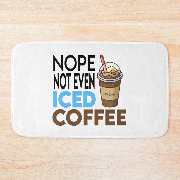 Item preview, No Not Even Iced Coffee Ramadan designed and sold by Cupsofdreams.
