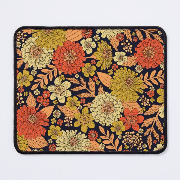 Item preview, Orange & Yellow Zinnias Floral designed and sold by somecallmebeth.