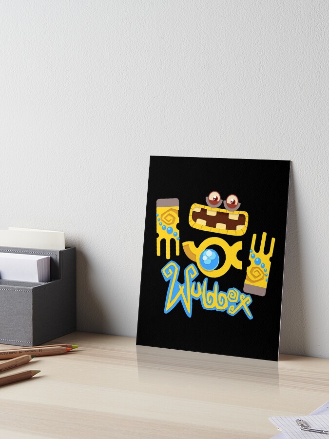 rare wubbox Art Board Print for Sale by quentinpitter1