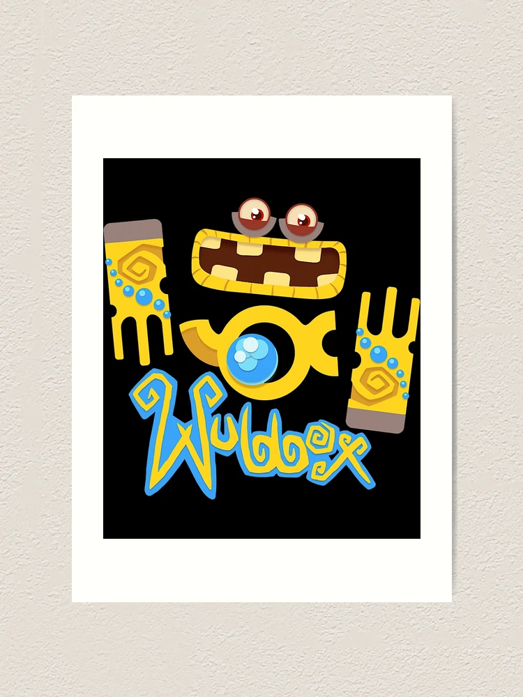 my singing monsters wubbox  Art Print for Sale by quentinpitter1