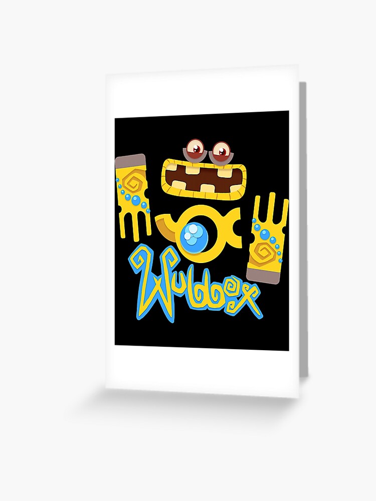 rare wubbox - my singing monsters wubbox | Greeting Card