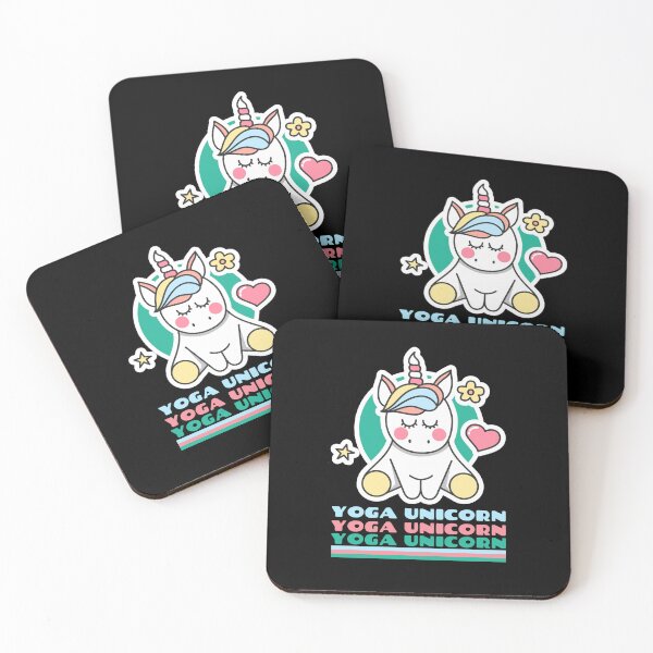 Item preview, Yoga Unicorn designed and sold by foxcreative.