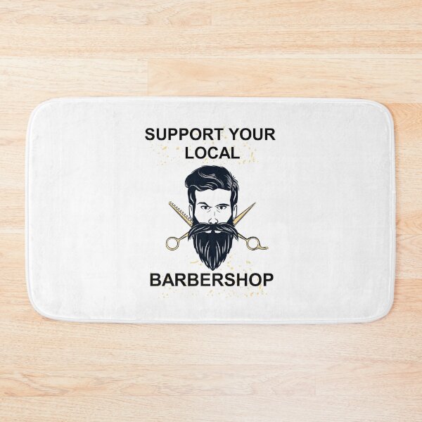 Item preview, SUPPORT YOUR LOCAL BARBERSHOP, designed and sold by Haitam771.
