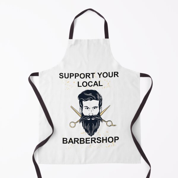 Item preview, SUPPORT YOUR LOCAL BARBERSHOP, designed and sold by Haitam771.