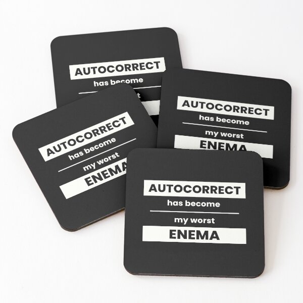 Item preview, Autocorrect has become my worst Enema designed and sold by AppareIIndustry.