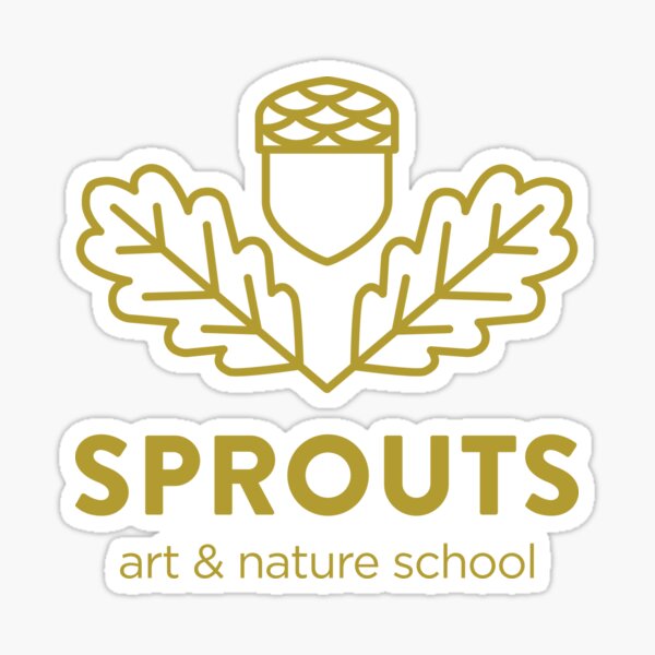 Sprouts Logo: Green Sticker